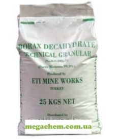 Натрій тетраборнокислий бура 10-водні тих