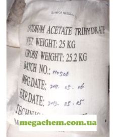 Натрий уксуснокислый 3 водный технический