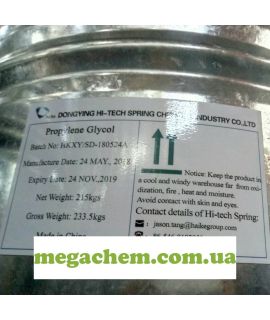 Пропиленгликоль Dongying hi-tech spring chemical industry co. ltd. china