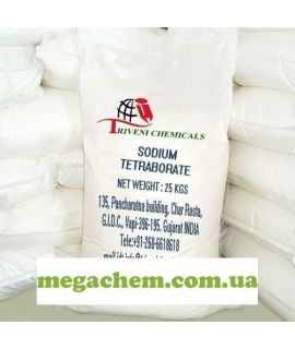 Натрий тетраборнокислый бура 5-водый технический